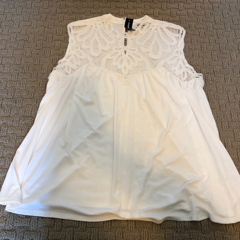Express sleeveless blouse, XL (NWT)